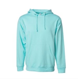Aquamarine Pullover Hoodie Independent Trading Company